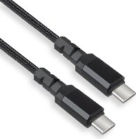 Maclean MCE492 USB-C apa - USB-C apa 3.2 Adat és töltő kábel - Fekete (2m)