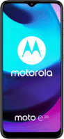 Motorola moto E20 2/32GB Dual SIM Okostelefon - Grafit Szürke + Yettel 2in1Start SIM kártya