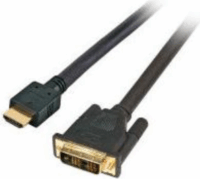 EFB HighSpeed HDMI - DVI-D kábel 1m - Fekete