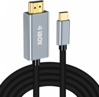 Ibox C-HDMI4K Kábel - Fekete/Szürke