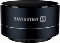 Swissten i-METAL Hordozható bluetooth hangszóró - Fekete