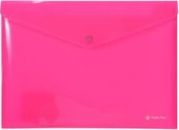 Panta Plast A4 Patentos irattartó tasak - Neon pink