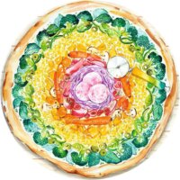 Ravensburger Színes Pizza - 500 darabos puzzle