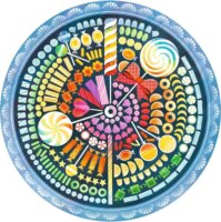 Ravensburger Színes Candy cukorka - 500 darabos puzzle