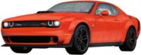 Ravensburger Dodge Challenger R/T Scat Pack autó - 145 darabos 3D puzzle