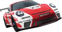 Ravensburger Porsche 911 GT3 Cup Salzburg Design autó - 108 darabos 3D puzzle