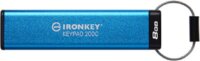 Kingston Ironkey Keypan 200C 8GB USB-C Pendrve - Kék