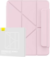 Baseus Minimalist Apple iPad Air 4 / Air 5 10.9" Mágneses tok - Babarózsaszín