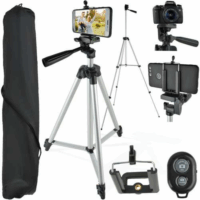 Izoxis 6067 Kamera állvány szett (Tripod) - Fekete