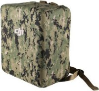 DJI Phantom 4 textil hátizsáktakaró - Terepmintás/Zöld