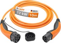 Lapp Mobility 65311 Type 2 Elektromos autó töltőkábel 5m (22 kW - 32A) - Narancssárga