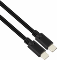 Stansson CZ-255-D USB-C apa - USB-C apa 3.2 Adat és töltőkábel - Fekete (3m)