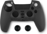 Spartan Gear PS5 Controller Szilikon Markolat és Thumbgrips védőburkolat - Fekete