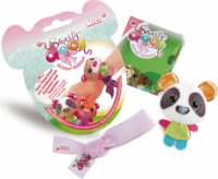 Nici Sweetydoos csillám plüss figura karszalaggal - 6 cm (Többféle)