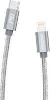 Dudao L2Pro USB-C apa - Lightning apa 45W Töltőkábel - Szürke (1m)