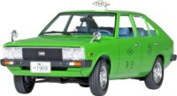 Academy Hyundai Pony gen. 1 Taxi autó műanyag modell (1:24)