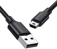 Ugreen US132 USB-A apa - Mini USB apa 2.0 Adat és töltőkábel - Fekete (2m)