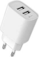 Blautel 4-OK 2x USB-A Hálózati töltő - Fehér (5V / 2.4A)