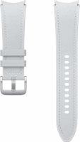 Samsung Galaxy Watch 6 Ökobőr Pánt 20mm - Ezüst M/L