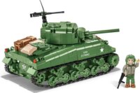 Cobi Company of Heroes 3 Sherman M4A1 tank 615 darabos építő készlet