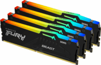 Kingston 64GB / 6000 Fury Beast RGB DDR5 RAM KIT (4x16GB)