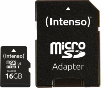 Intenso 16GB MicroSDXC CL10 Memóriakártya + Adapter