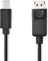 Nedis DisplayPort 1.2 - Mini DisplayPort Kábel 2m - Fekete