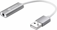 Sandberg Headset USB apa - 3.5mm Jack anya Adapter