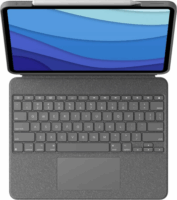 Logitech Combo Touch 12,9" Apple iPad Billentyűzetes tok - Szürke (US)