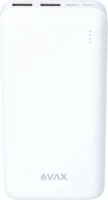 Avax PB201W Lighty Powerbank 20000mAh (2.1A / 5V) - Fehér