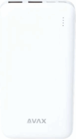 Avax PB104W Lighty Powerbank 10000mAh (2.1A / 5V) - Fehér