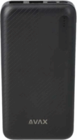 Avax PB103B Lighty Powerbank 8000mAh (2.1A / 5V) - Fekete