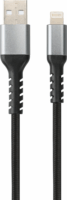 Avax Steely USB A - Lightning iPhone töltőkábel 1,5 m
