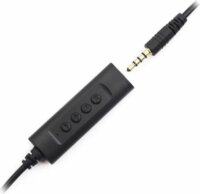 Sandberg 134-17 USB-A apa - 3.5mm Jack Átalakító kábel - Fekete