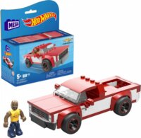 Mattel Hot Wheels Chevy játékautó pilótával - Piros/Fehér