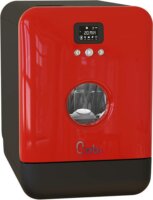 Daan Tech Bob Mini Szabadonálló mosogatógép - Piros/Fekete