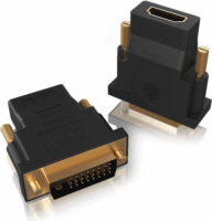 Icy Box IB-AC552 DVI-D apa - HDMI anya Adapter