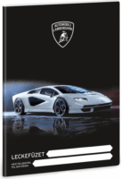 Ars Una Lamborghini 38 lapos A5 leckefüzet - Mintás
