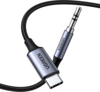 Ugreen CM450 3.5mm Jack apa - USB-C apa Kábel (1m)