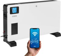 Noveen CH9099 XXL Smart WiFi Szabadonálló Elektromos Hősugárzó 2300W - Fehér