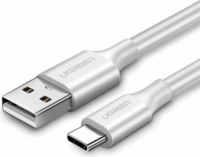 Ugreen US287 USB-A apa - USB-C apa 2.0 Adat és töltőkábel - Fehér (1.5m)