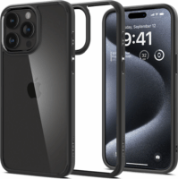 Spigen Ultra Hybrid Apple iPhone 15 Pro Tok - Fekete/Áttetsző