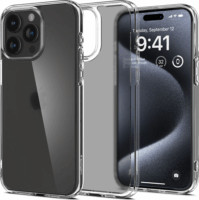 Spigen Ultra Hybrid Apple iPhone 15 Pro Tok - Átlátszó