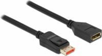 Delock 87070 DisplayPort - DisplayPort 1.4 Hosszabbító kábel 1m - Fekete