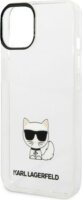 Karl Lagerfeld Choupette Body Apple iPhone 14 Pro Max Tok - Átlátszó
