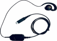 Zebra HDST-USBC-PTT1-01 Vezetékes Headset - Kék