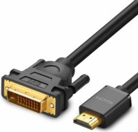 Ugreen HD106 HDMI - DVI-D Kábel 2m - Fekete