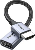 Ugreen 15518 HDMI - HDMI 2.1 Hosszabbító kábel 0.15m - Fekete
