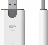 Silicon Power Combo USB 3.2 Külső kártyaolvasó - Fehér
