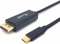 Equip 133427 USB Type-C apa - DisplayPort apa Kábel 2m - Fekete